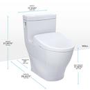 AIMES W/ WASHLET+ S7A & AUTOFLUSH 1.28 GPF 