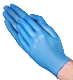 Size L 3 mil Vinyl Powder Free and Industrial Disposable Gloves (Box of 100, Case of 10 Boxes)