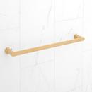 Signature Hardware Brushed Gold 18 in. Towel Bar 