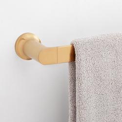 24 in. Towel Bar in Brushed Gold