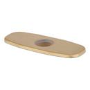 Deck Plate in Brushed Gold