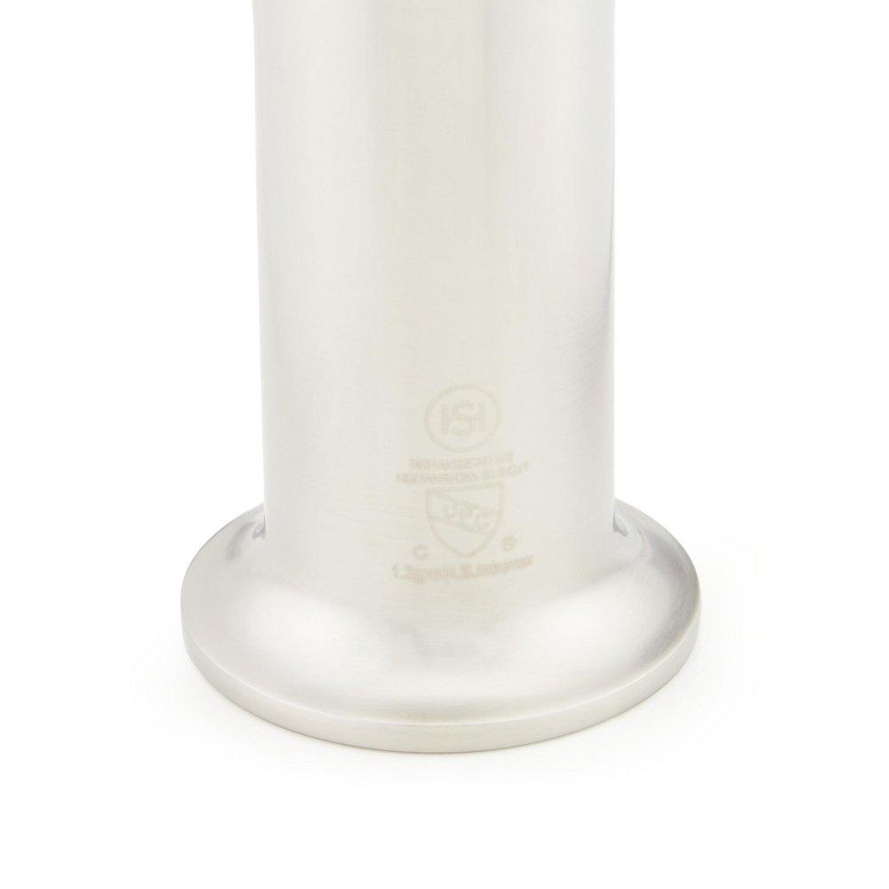 Signature Hardware Brushed Nickel Single Handle Monoblock Bathroom Sink Faucet 