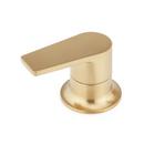 Signature Hardware Brushed Gold Two Handle Widespread Bathroom Sink Faucet 