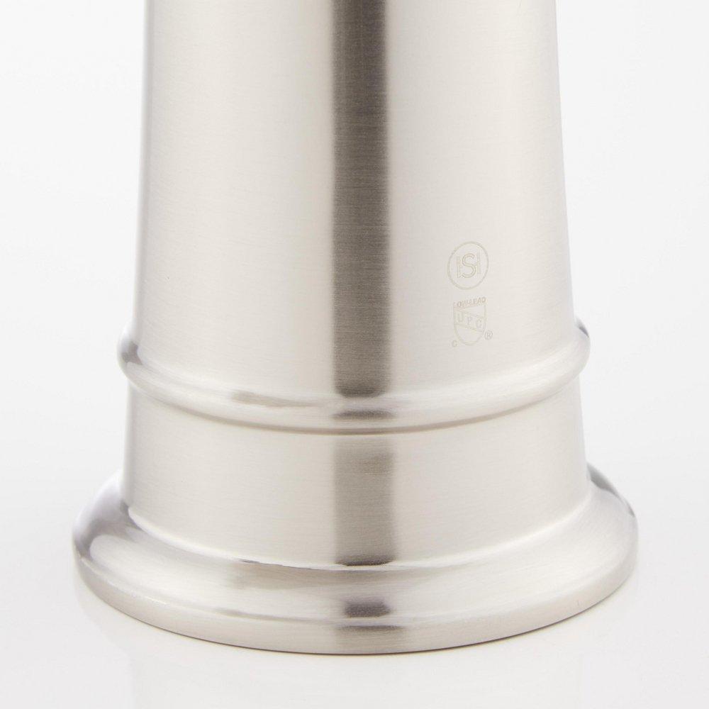 Signature Hardware Stainless Steel Single Handle Pre-Rinse Kitchen Faucet 