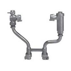 3/4x3/4x9 vert qj mtsr w/ vlv