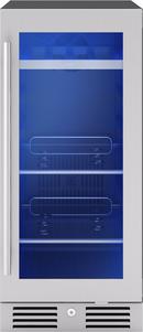 PRESRV BEV COOLER 15IN UC SS GLS RVS DOOR 1Z 