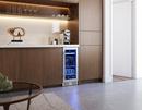 Zephyr Stainless Steel 15 in. 3.4 cu. ft. Beverage Cooler 