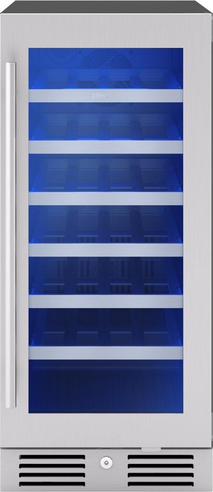 PRESRV WINE COOLER 15IN UC SS GLS RVS DOOR 1Z 