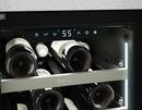 Zephyr Stainless Steel 15 x 33-7/8 in. Indoor Built-in and Freestanding Wine Coolers 