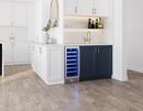 Zephyr Stainless Steel 15 x 33-7/8 in. Indoor Built-in and Freestanding Wine Coolers 