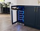 Zephyr Stainless Steel 15 x 33-7/8 in. Indoor Built-in and Freestanding Wine Coolers 