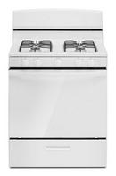 Amana White 29-22/25 in. 5.0 cu. ft. 4-Burner 33500 BTU Sealed Gas Freestanding Range 