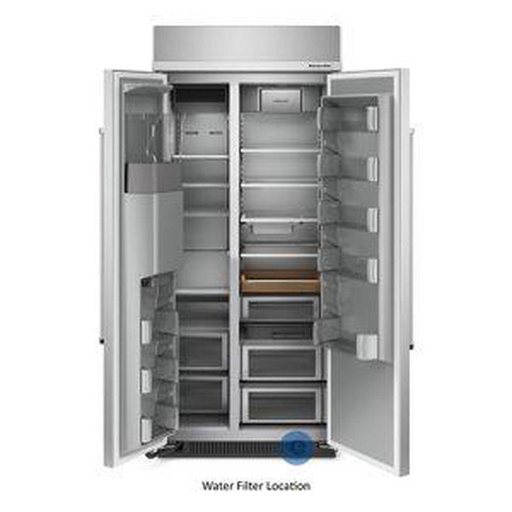 KitchenAid PrintShield™ Stainless Steel 20.8 cu. ft. Side-By-Side Refrigerator 