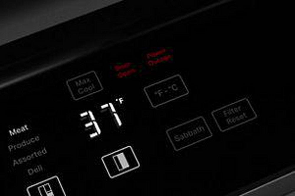 KitchenAid PrintShield Stainless Steel 20.8 cu. ft. Side-By-Side Refrigerator 