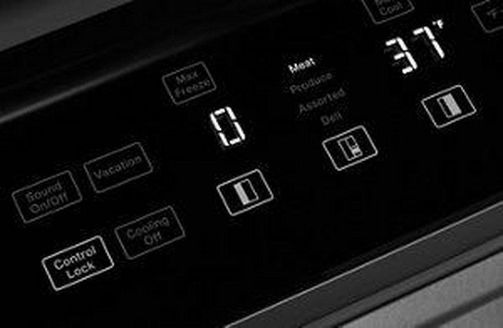 KitchenAid PrintShield Stainless Steel 20.8 cu. ft. Side-By-Side Refrigerator 