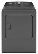 29 in. 7.0 cu. ft. Electric Top Load Dryer in Volcano Black