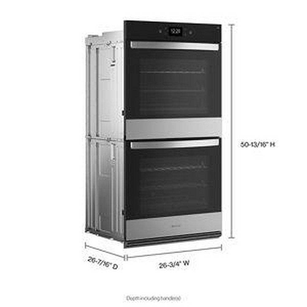 27 IN TRUE CONVECT DOUBLE OVEN WITH AIR 