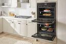 26-3/4 in. 8.60 cu. ft. Combo Oven in Fingerprint Resistant Black Stainless 