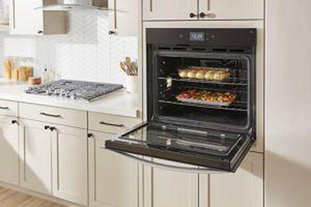 Whirlpool Stainless Steel 29-3/4 x 26-7/16 in. 20A 5.0 cu. ft. Drop Down Single Oven 