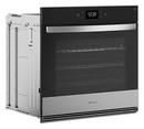 Whirlpool Stainless Steel 29-3/4 x 26-7/16 in. 20A 5.0 cu. ft. Drop Down Single Oven 