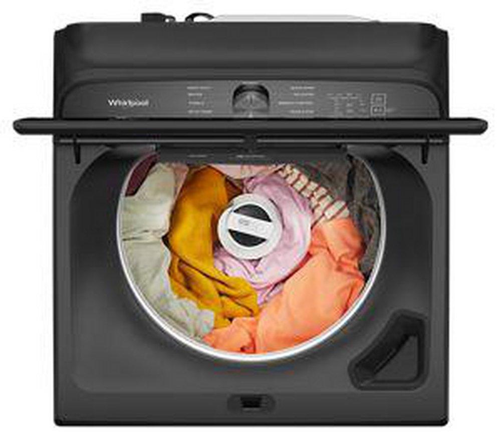 Whirlpool Volcano Black 27-3/8 in. 5.2 - 5.3 cu. ft. Top Load Washer with Removable Agitator 