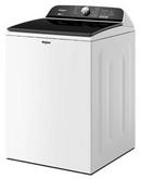 Whirlpool White 27-3/8 in. 5.2 - 5.3 cu. ft. Top Load Washer with Removable Agitator 