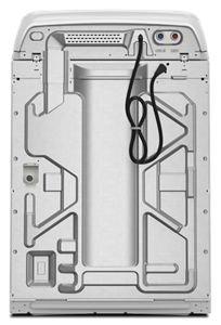 Whirlpool White 27-3/8 in. 5.2 - 5.3 cu. ft. Top Load Washer with Removable Agitator 