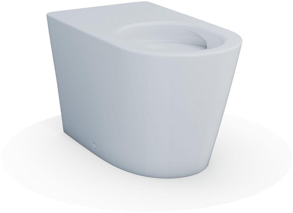 TOTO Cotton White 0.8/1.0 gpf Dual Flush Elongated One Piece Toilet 