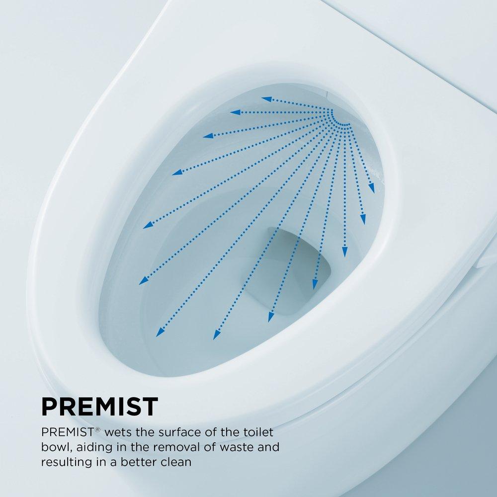NEOREST LS INTEGRATED SMART TOILET COTTON WITH BLACK TRIM 1.0 