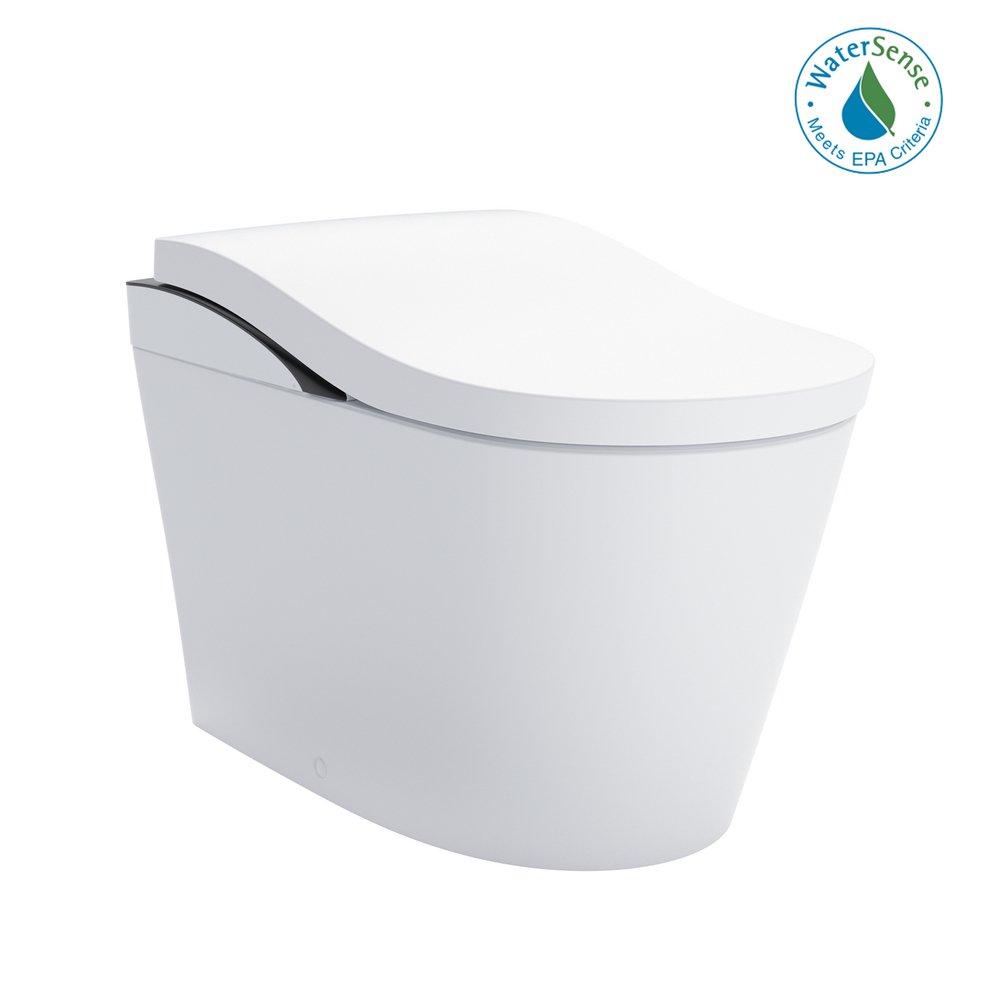 NEOREST LS INTEGRATED SMART TOILET COTTON WITH BLACK TRIM 1.0 