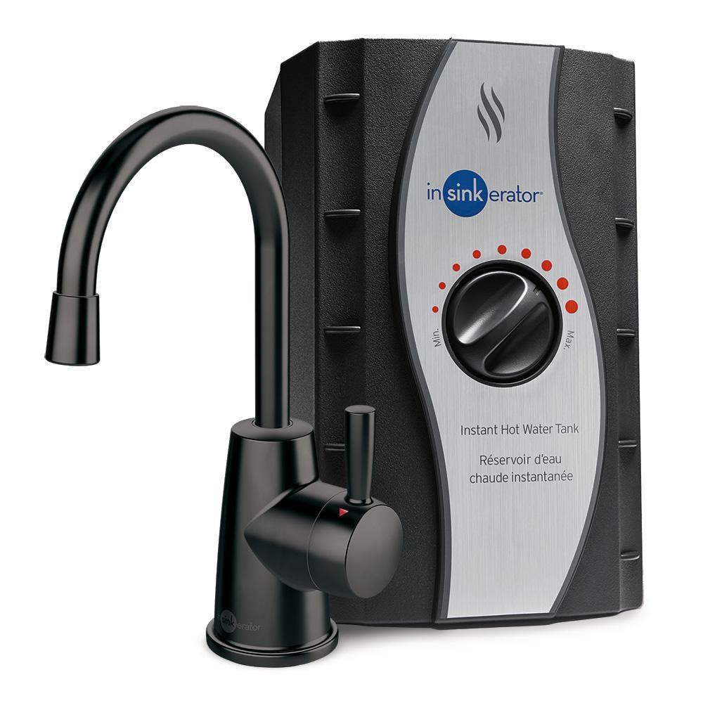 H250 MATTE BLACK HOT WATER DISPENSER-SS TANK 