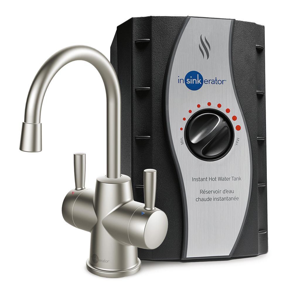 HC250 SATIN NICKEL HOT AND COLD WATER DISPENSER-SS TANK 