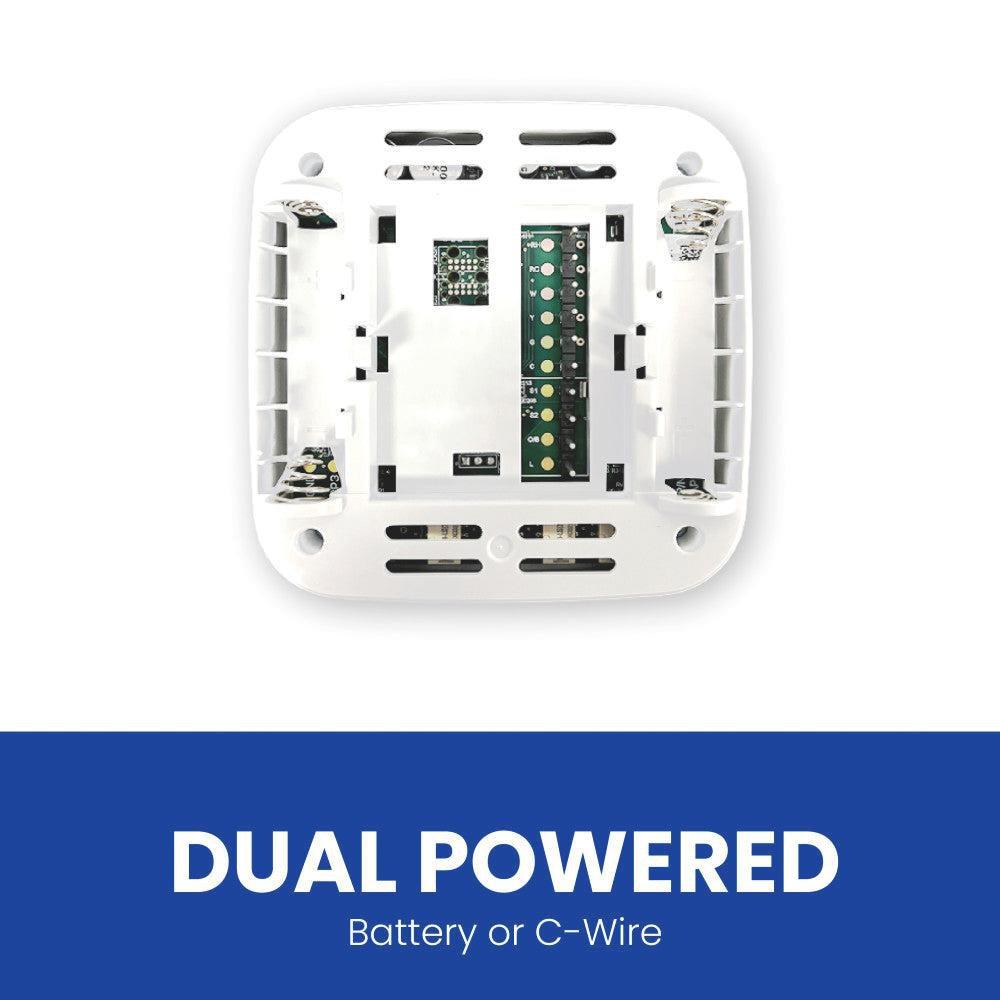 1H/1C Programmable Thermostat in White 