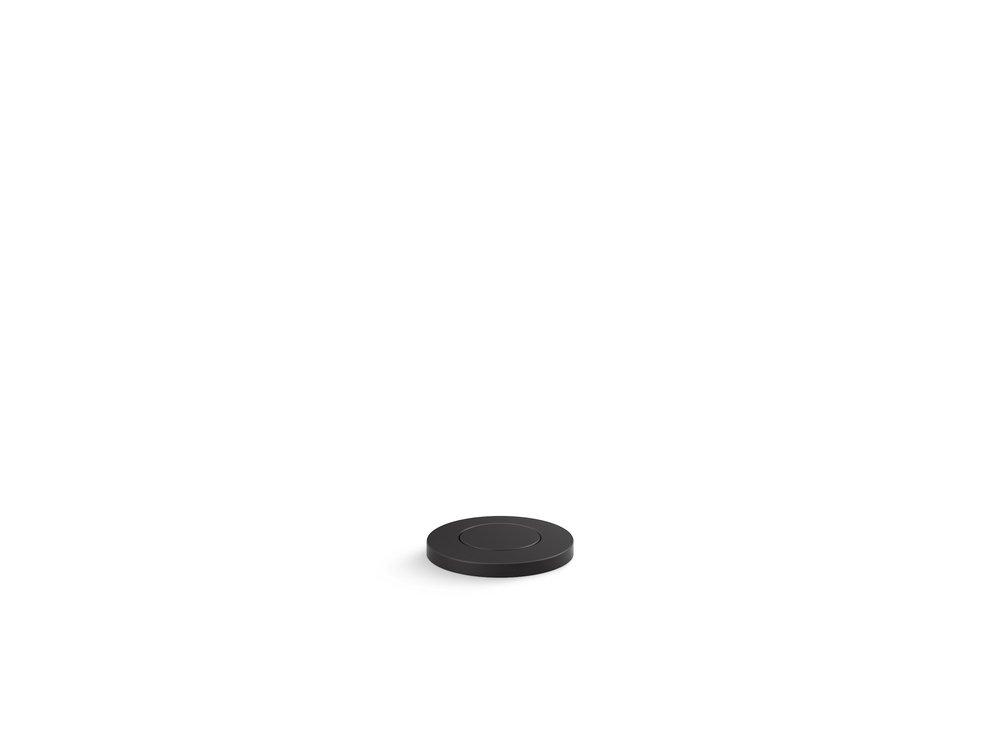 Contemporary Disposal Air Switch in Matte Black 