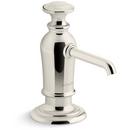 KOHLER Vibrant Polished Nickel 4-7/16 in. 16 oz. Kitchen Soap Dispenser 
