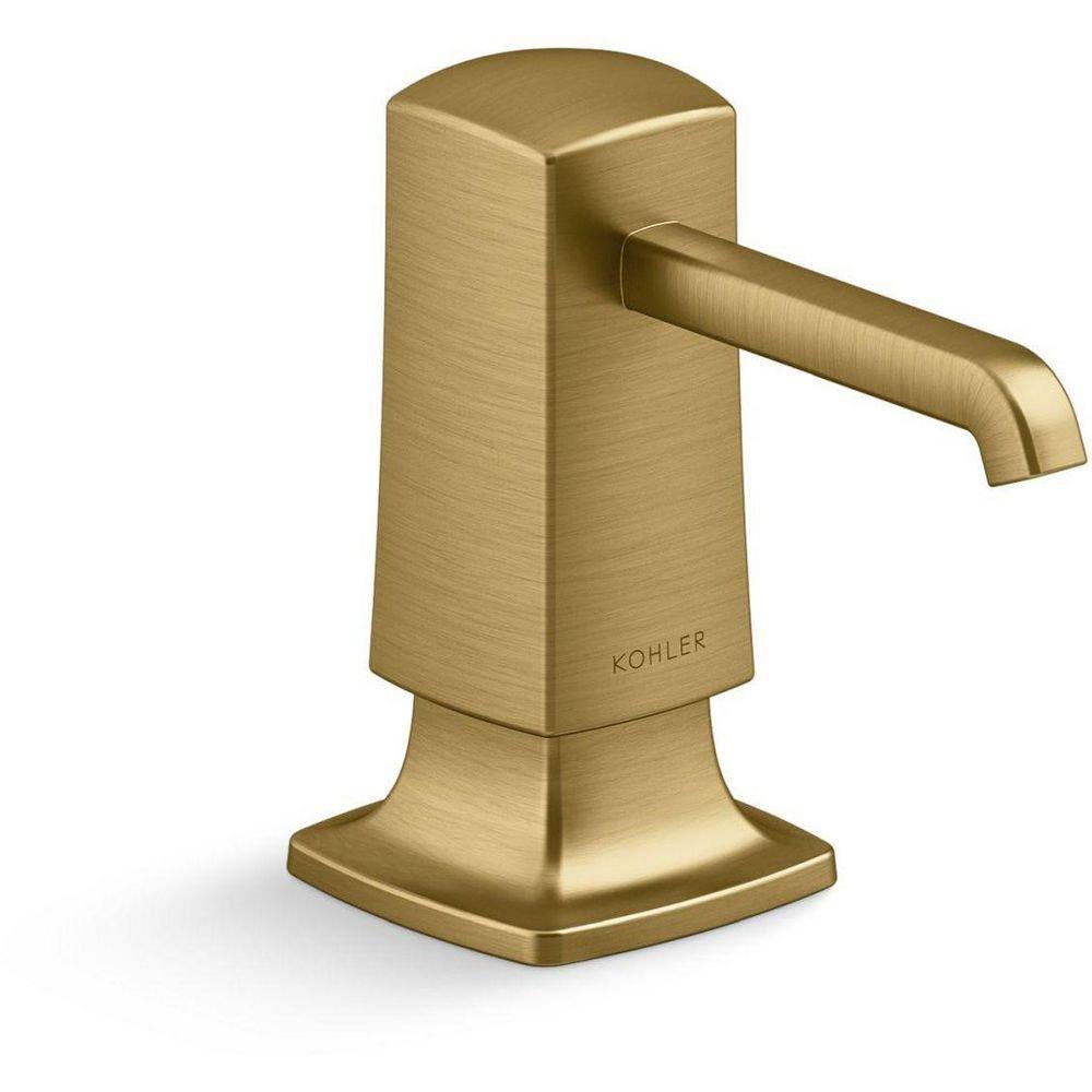 Soap/Lotion Dispenser in Vibrant&reg; Brushed Moderne Brass 