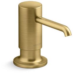 Soap/Lotion Dispenser in Vibrant&reg; Brushed Moderne Brass