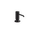 3-1/4 in. 16 oz. Kitchen Soap Dispenser in Matte Black