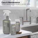 KOHLER Vibrant Brushed Moderne Brass 3-5/8 in. 16 oz. Kitchen Soap Dispenser 