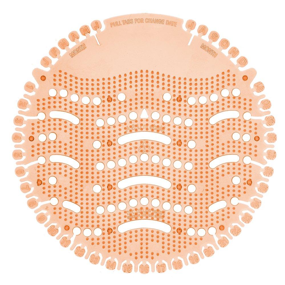 Fresh Products Orange Urinal Screen (Case of 6 Boxes) 