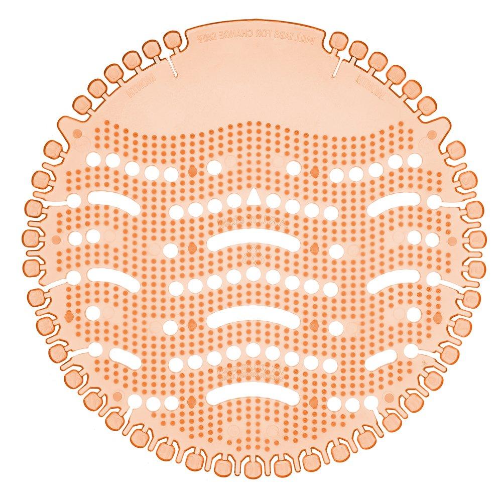 Fresh Products Orange Urinal Screen (Case of 6 Boxes) 