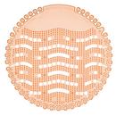 Fresh Products Orange Urinal Screen (Case of 6 Boxes) 