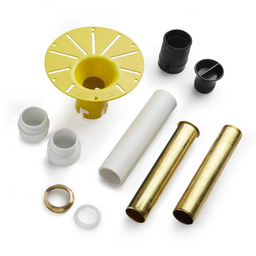 Freestanding Tub Drain Rough-In Kit with 1-1/2 in. PVC Outlet 