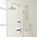 DREA PRESSURE BALANCE SHOWER SYSTEM WITH SLIDE BAR AND HAND SHOWER - CHROME 