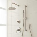 DREA PRESSURE BALANCE SHOWER SYSTEM WITH SLIDE BAR AND HAND SHOWER - BRUSHED NICKEL 