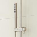 DREA PRESSURE BALANCE SHOWER SYSTEM WITH SLIDE BAR AND HAND SHOWER - BRUSHED NICKEL 
