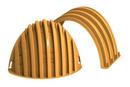 24 x 38 x 61 in. Stub Plastic Cap