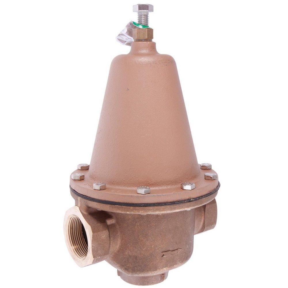 1 1/2 IN HIGH CAPACITY LEAD FREE WATER PRESSURE REDUCING VALVE NPT FEMALE INLET AND OUTLET HIGH PRESSURE RANGE 50-125 PSI 