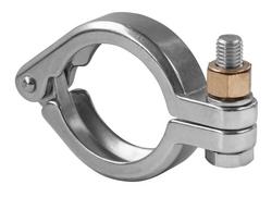 Sanitary 2 in. 304 Stainless Steel I-Line Bolted Clamp