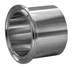 Sanitary 1 in. 316L Stainless Steel Tri-Clamp x Heavy Tank Weld Ferrule